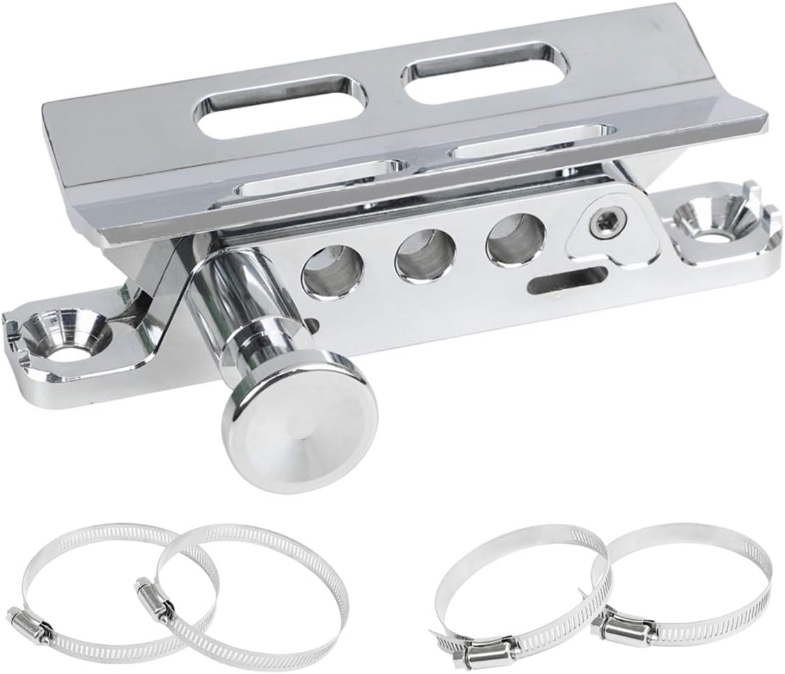 Universal Quick Release Roll Bar Fire Extinguisher Mount Bracket 6061-T6 Billet Aluminum Compatible with for Jeep Wrangler UTV Polaris RZR Ranger Can-Am Maverick ATV