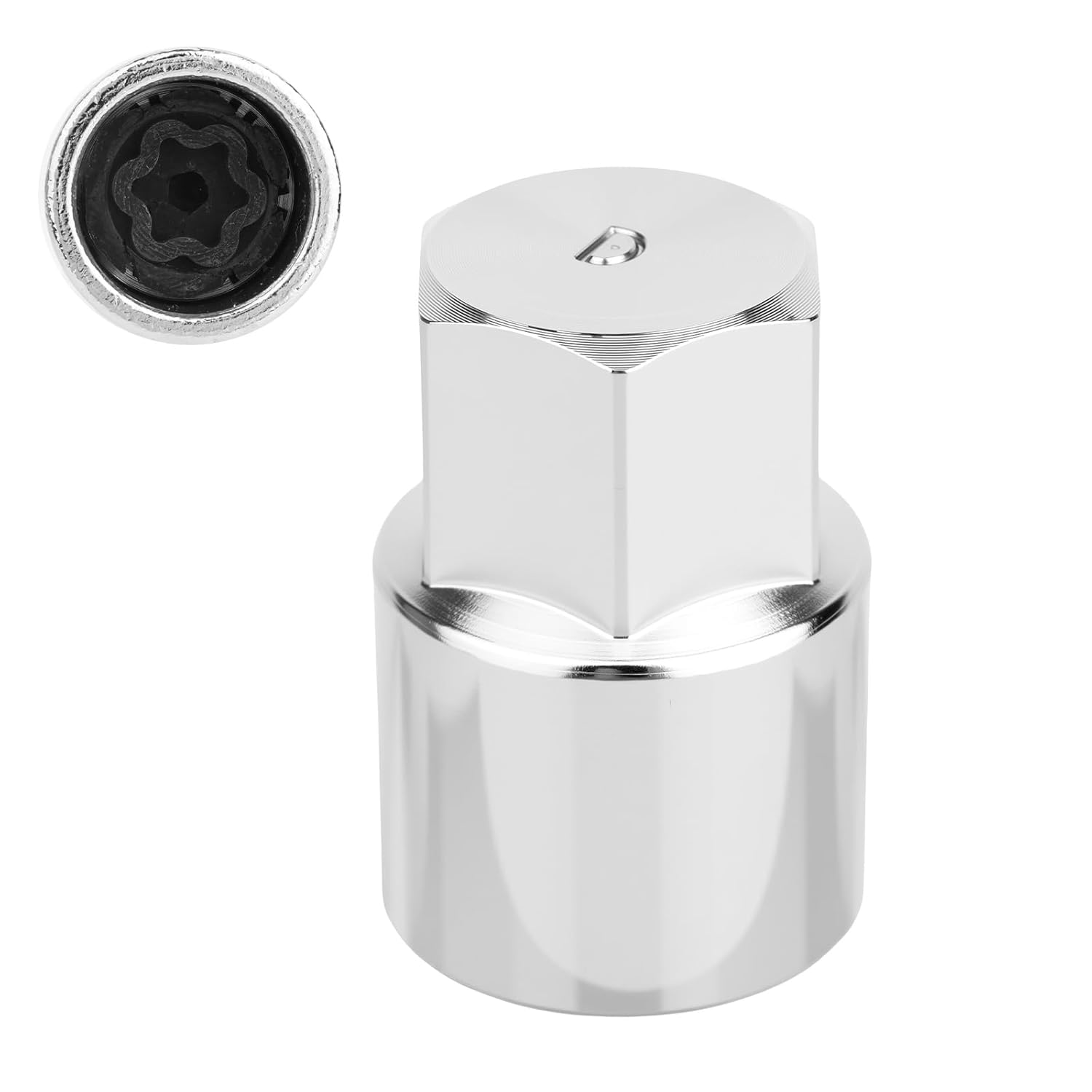 D-Wheel Locking Nut Removal Tool, Premium Durable Locking Wheel Nut Socket Adapter Practical Accessories for Dismantling & Installing image number 1