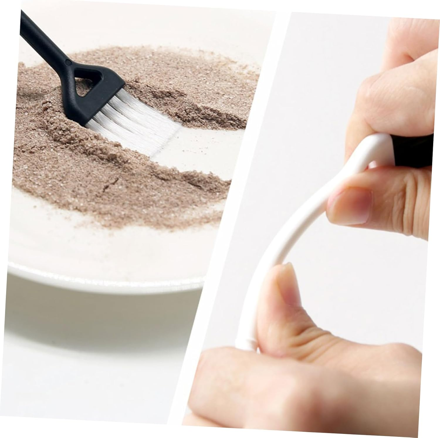 Gatuida 30 Pcs Crevice Hole Brushes Keyboard Cleaning Brush Soft Brush for Computer