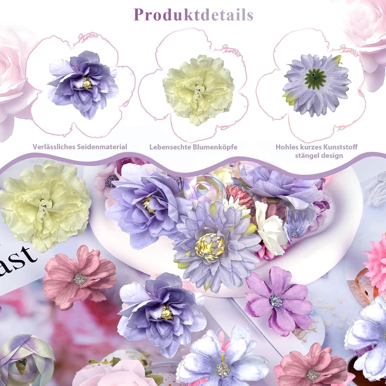 Flower Hair Clip image number 2