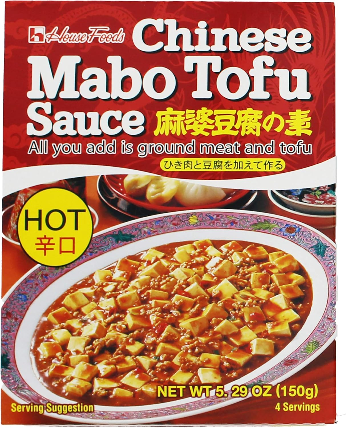 House Mabo Tofu-Chinese Style Paste Hot, 150 G