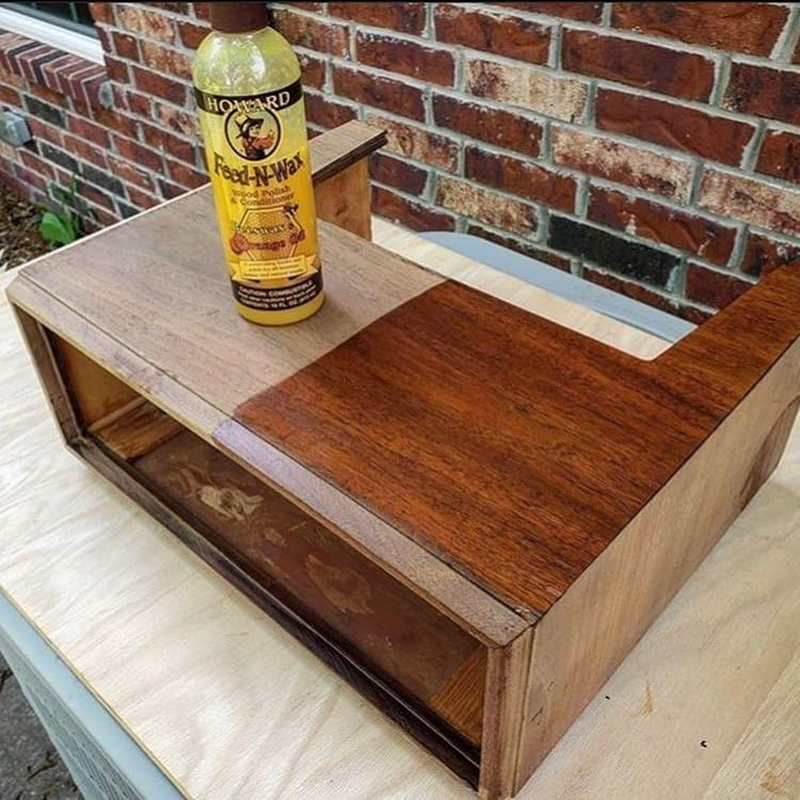 HOWARD PRODUCTS Australia Feed-N-Wax FW0016 Premium Beeswax & Orange Oil Wood Polish and Conditioner, 473Ml | Effective at Preventing Wood Deterioration and Dryness and Maintaining Wood Finishes image number 3