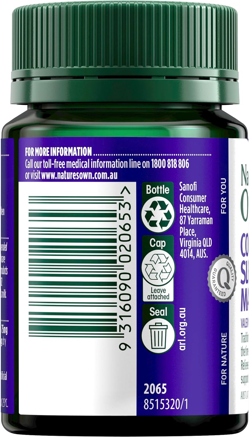 Nature'S Own Complete Sleep plus Magnesium 30 Tablets