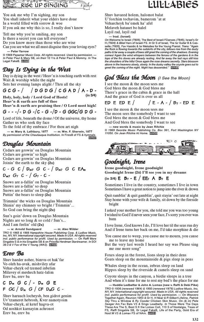 Rise up Singing: the Group Singing Songbook (15Th Anniversary Edition) - Sing along Book with Tradi