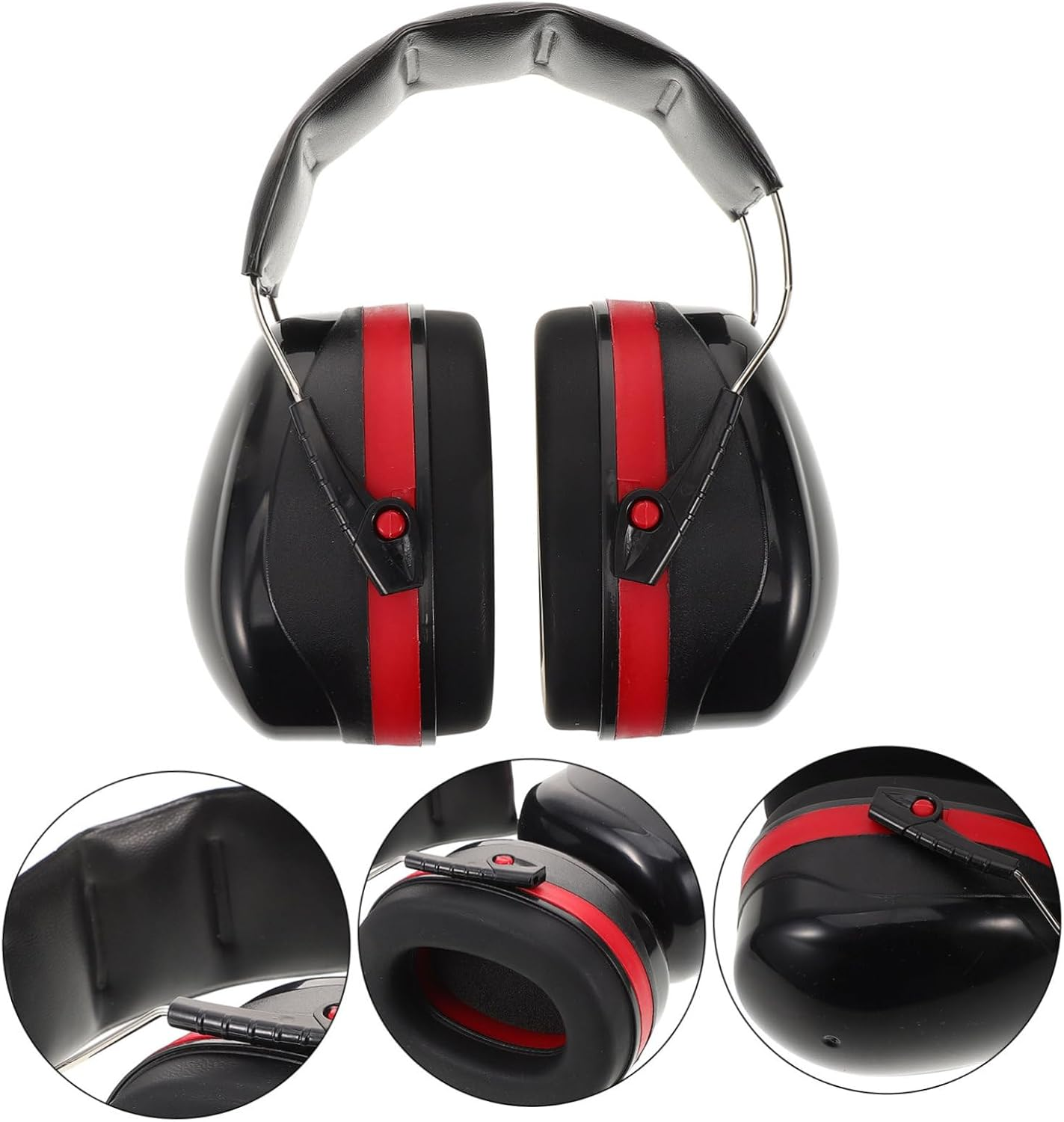 SUPVOX Drummer Headphone Noise Cancelling Earmuff Drum Practice Ear Protection Headset Stereo Sound Instrument Headphones Professional Recording for Universal Musical Use image number 2