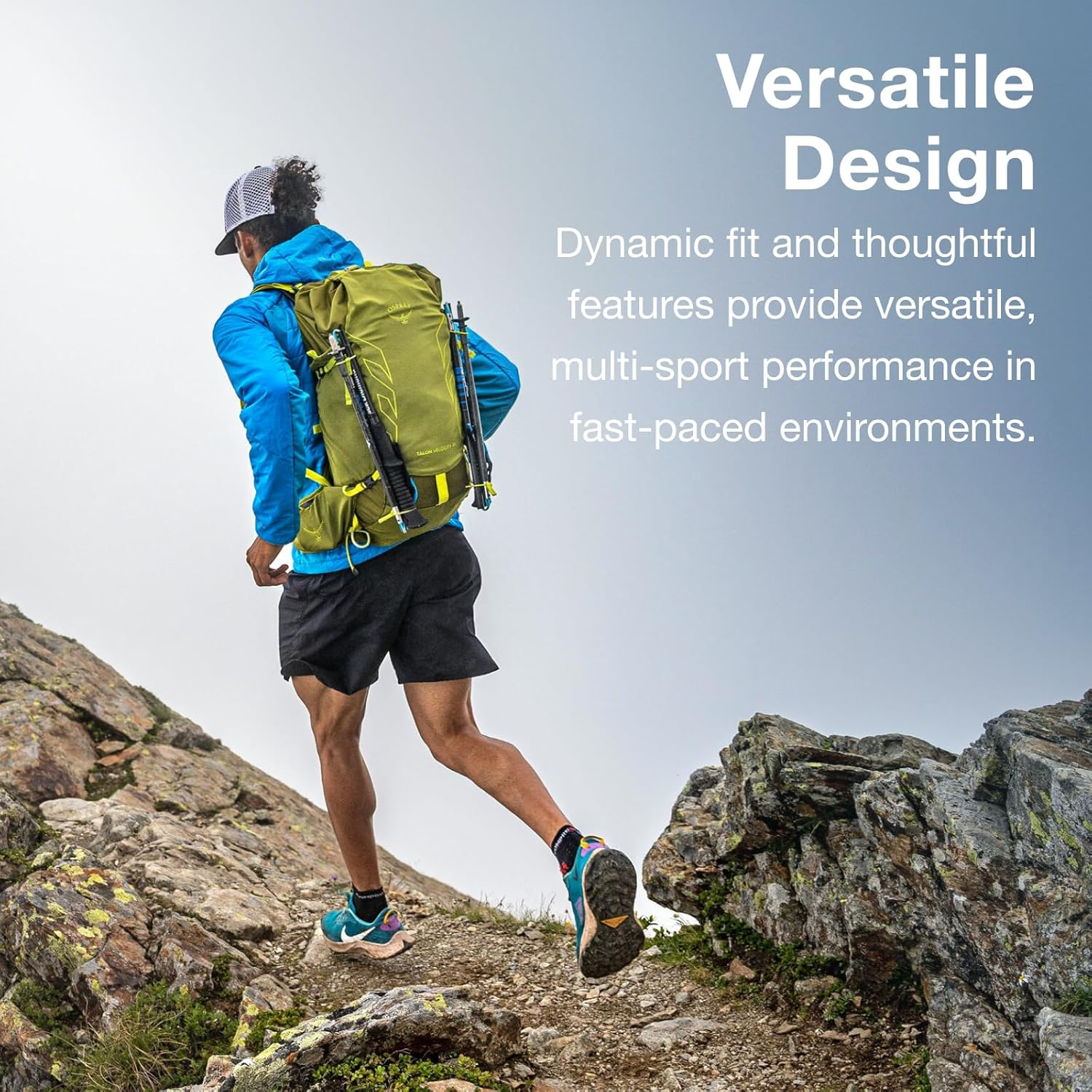 Osprey Talon Velocity 20L Men'S Hiking Backpack image number 5