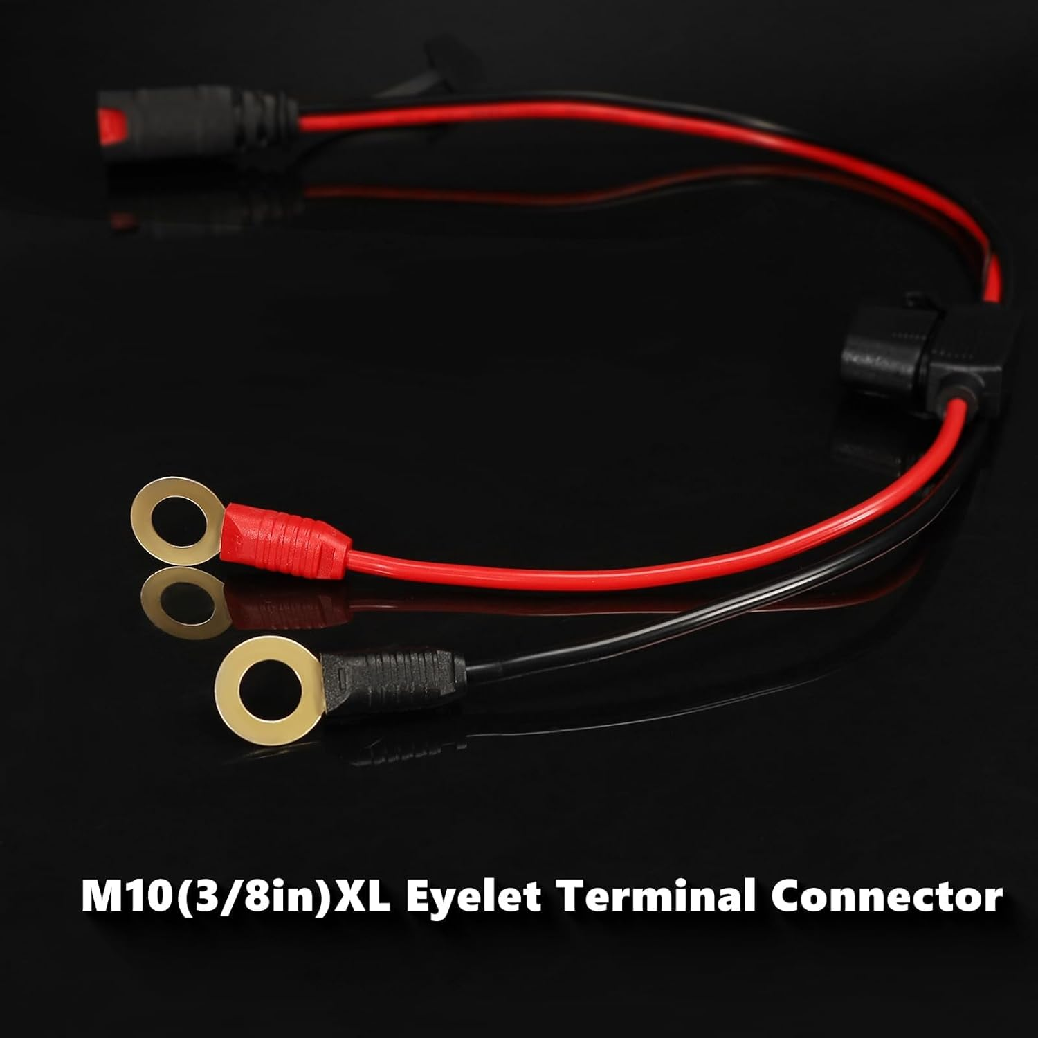 Wires Harness Compatible with NOCO GC008 X-Connect M10 (3/8In) XL Eyelet Terminal,Smart Batteries Trickle Charger Cable image number 1