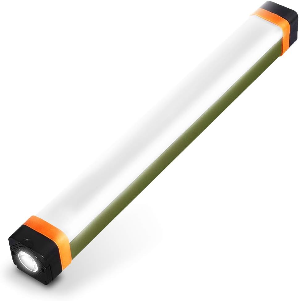 Camping Light, LETOUR Rechargeable Magnetic Light 4 Modes Tent Light USB Rechargeable Camping Lantern, 1200Mah 2000Lumens Power Bank Emergency Light for Outdoor Camping, Power Outage image number 6