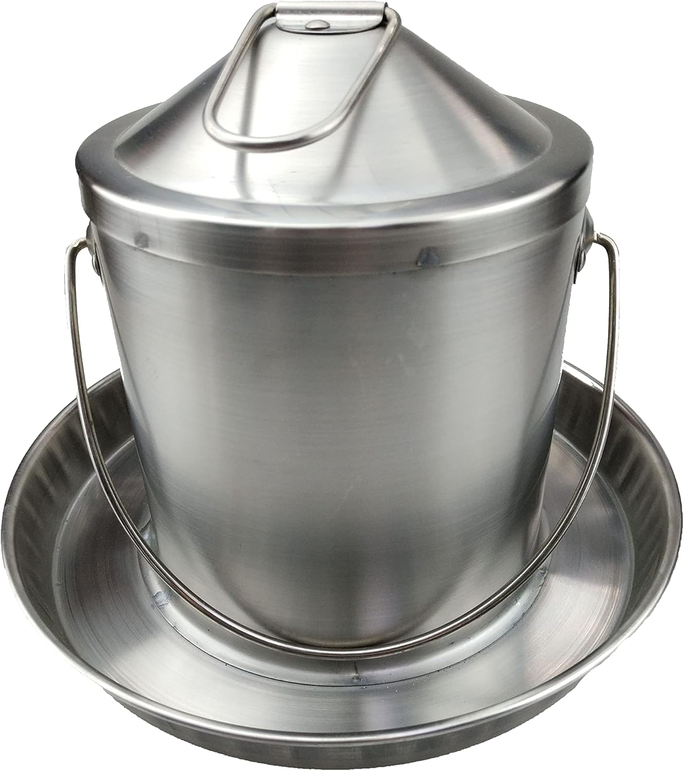 Greenleaf Stainless Steel Poultry Drinker 2 Litre Capacity image number 1