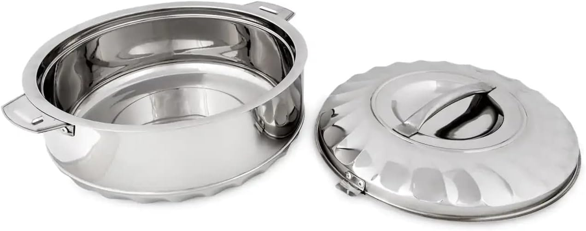 The House of Florence Stainless Steel Max Fresh Insualted Food Warmer, 8.5 Litre Capacity,Silver image number 2