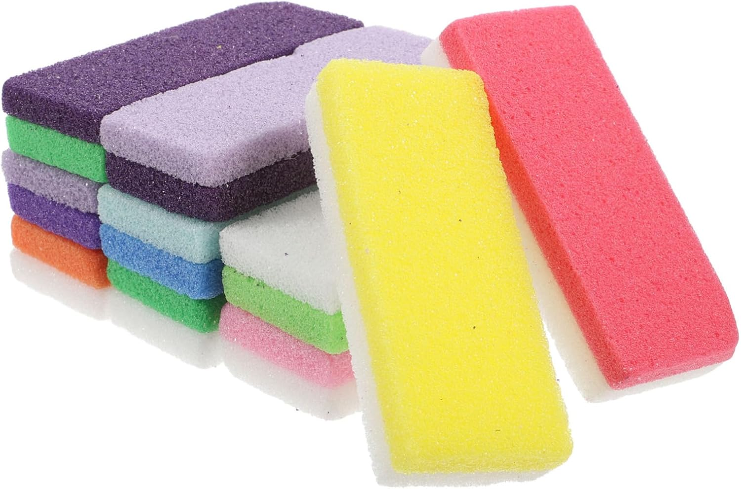 ARTSEWPLY 10Pcs Pumice Sponge for Feet Foot Callus Remover Dead Skin Scraper Pedicure Scrubber Exfoliation Tool for Dry Skin image number 6