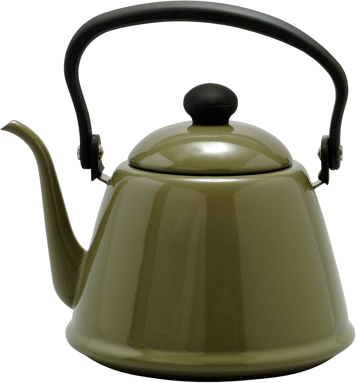 Noda Horo Drip Kettle II Hollow 0.6 Gal (2 L) Induction Compatible, Navy, Made in Japan DK-200NB