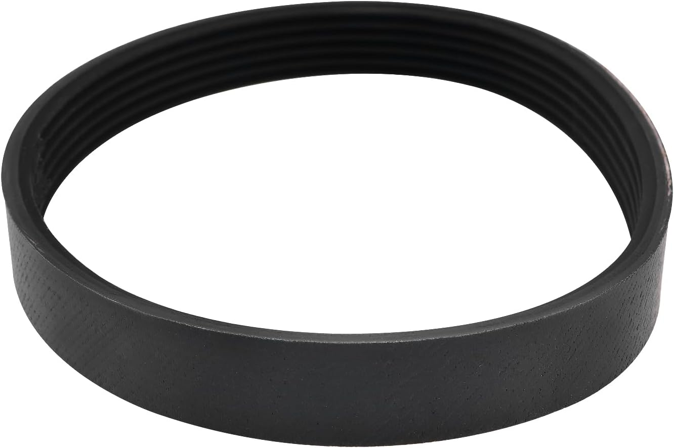 Emagtech 1Pc 6PJ348 Lawn Mower Rubber Drive Belt Electric Planer Synchronous Belt Circumference 348Mm Width 14Mm Suitable for Most Lawn Mowers image number 1