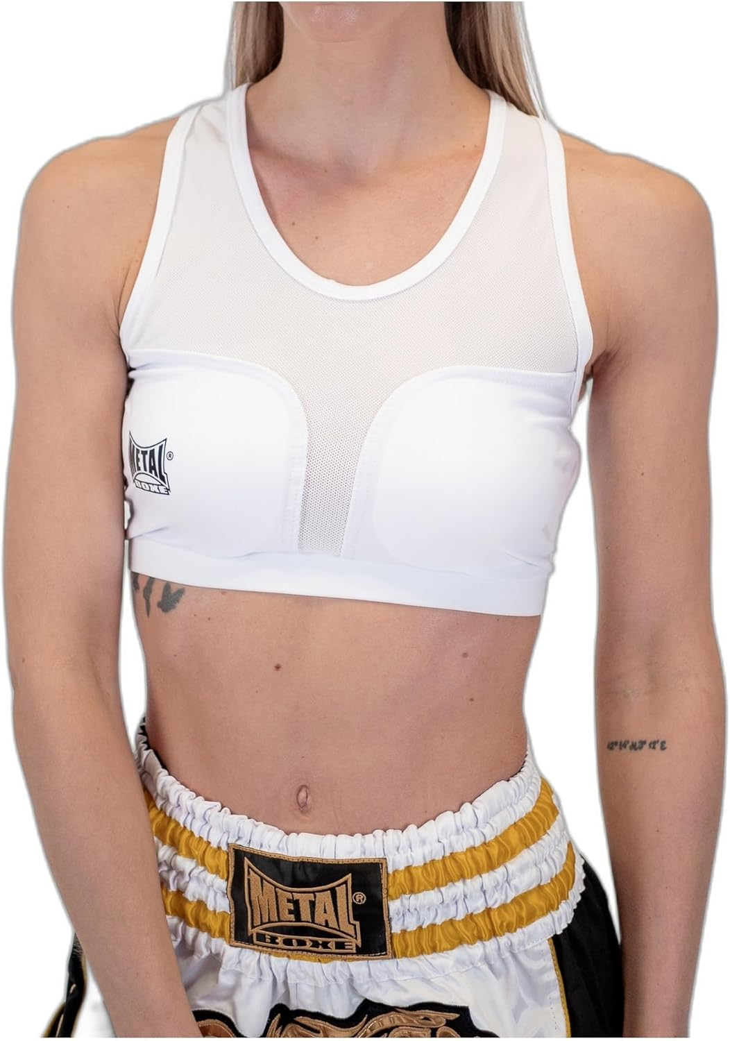 Metal Support with Chest Protector Boxing Woman, Women'S, MB691