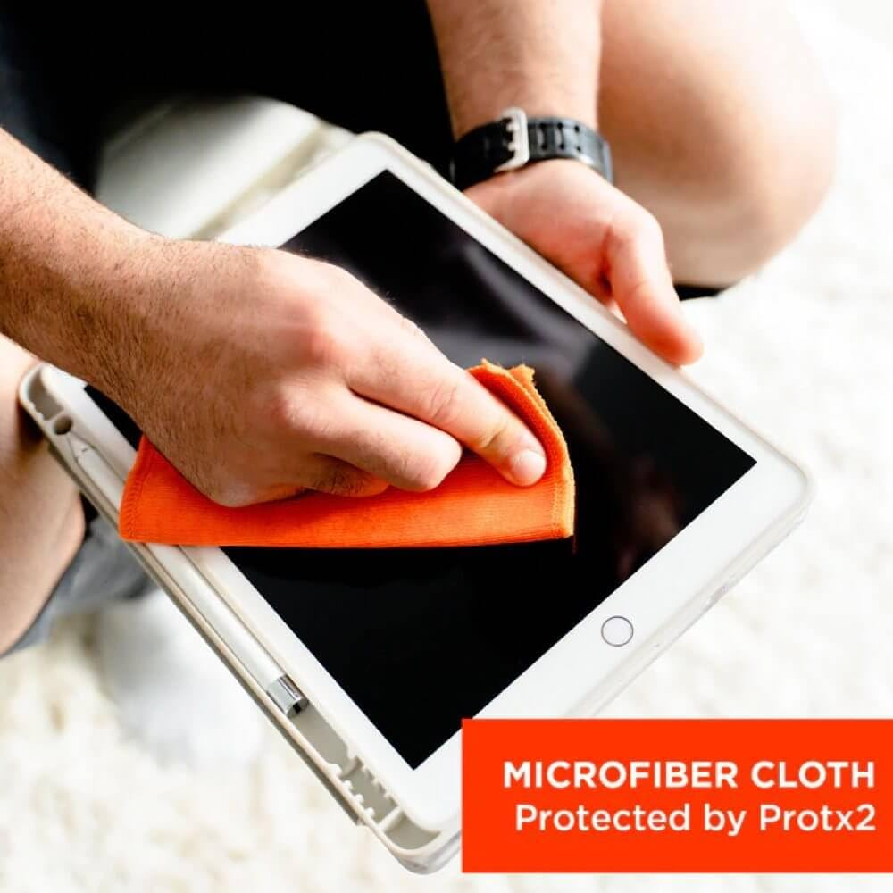 WHOOSH! Screen Shine Go XL Laptop Screen Cleaner - 100 Ml Sleek Bottle with Microfiber Cloth - Powerful, Streak-Free Cleaning for Monitor, Macbook, Phone, Glasses, Car Screen Cleaner image number 5