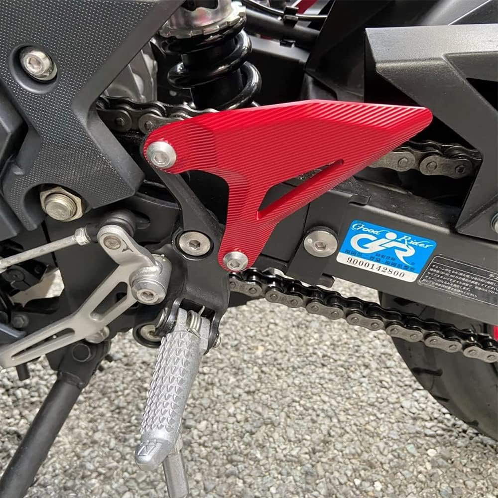 Motorcycle Accessories Rider Front Foot Peg Footrest Rear Set Heel Plates Guard Protector (For Kawasaki Vehicle) NINJA400 Z400 NINJA 400 500 NINJA E-1 Z E-1 Z 7 HYBRID (Black) image number 3