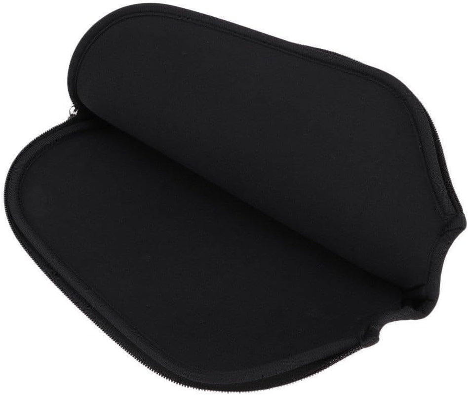Racket/Bat Case, Neoprene Black Case Fits Most Paddle, Racket, Lightweight Pickle Racket Cover Protection Bag image number 1