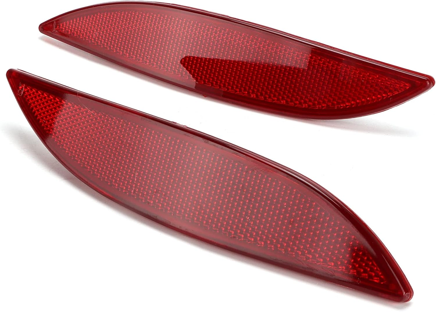 Pair Rear Bumper Reflectors for III Hatchback 2008-2016, Easy Installation, ABS Material, Enhanced Visibility image number 2