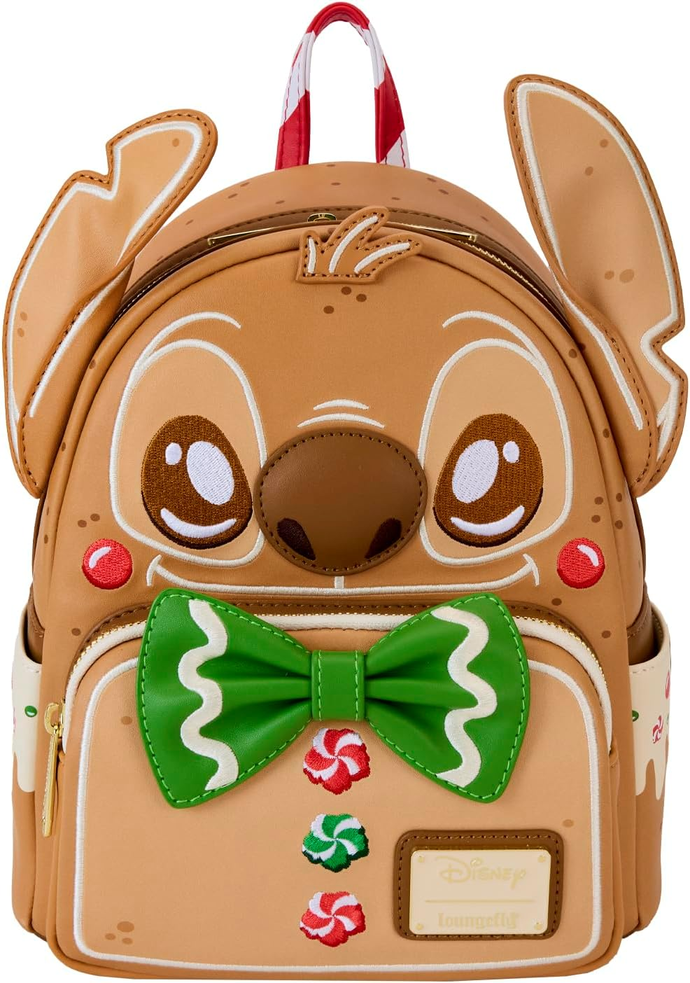 Loungefly Disney Stitch Scented Gingerbread Mini Backpack, Multi, Mini image number 3