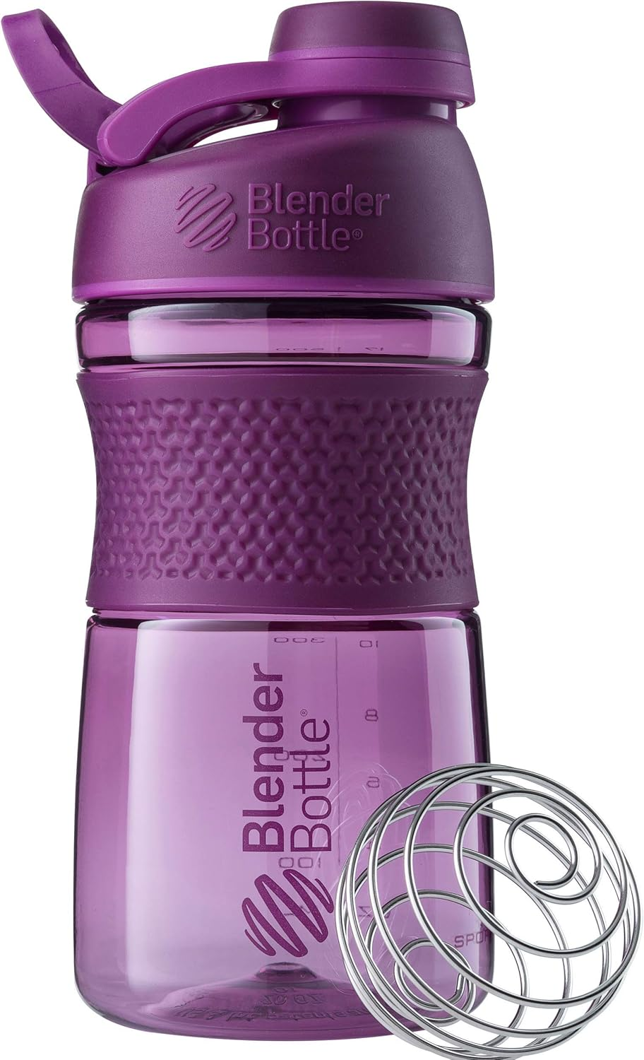 Blender Bottle C03249 Sportmixer Twist Cap Tritan Grip Shaker Bottle, 20-Ounce, Plum image number 4