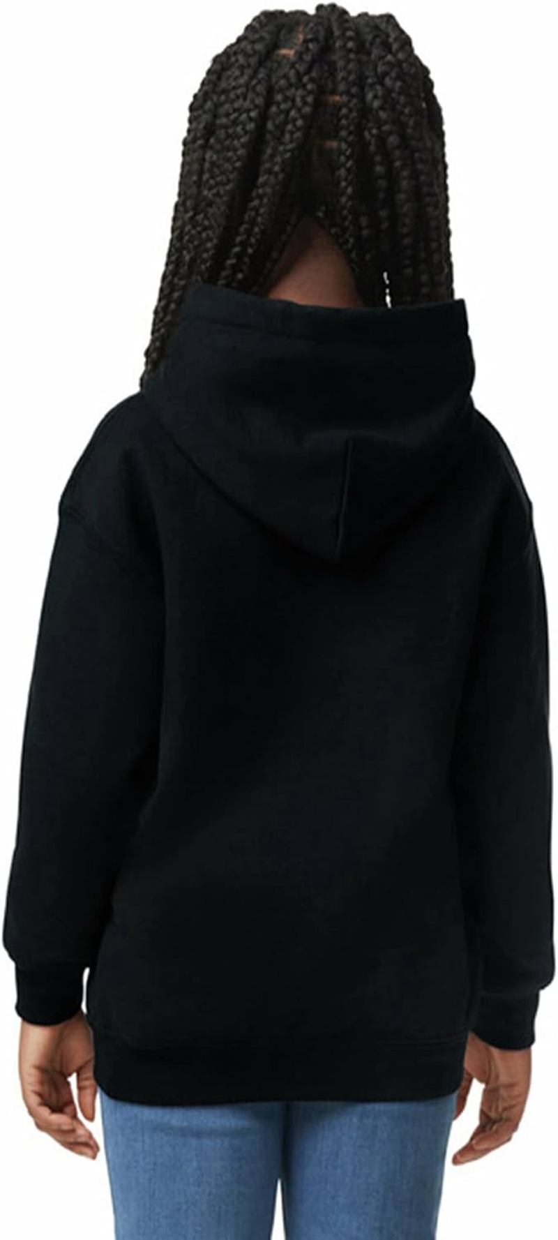 Gildan Youth Hoodie Sweatshirt, Style G18500B image number 5
