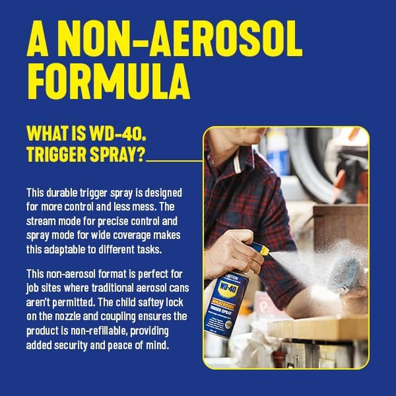 WD-40 Multi-Use Product Non-Aerosol Trigger Lubricant Spray 330 Ml image number 1