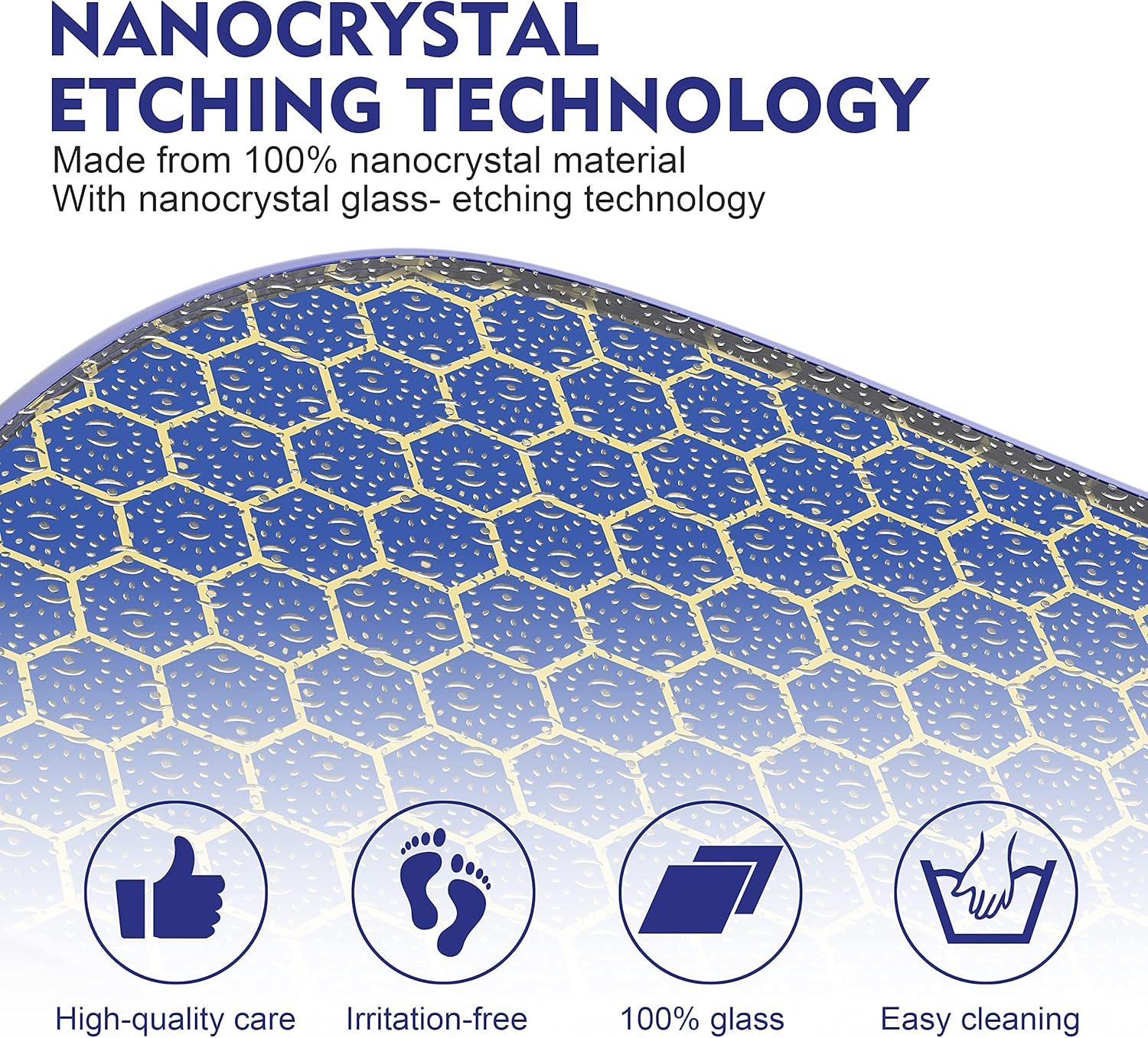 Nano Glass Callus Remover-Callus Removal Foot- Safe & Fast for Callus Removal on Wet and Dry Feet, Callus Remover for Foot Care for Exfoliating Dead Skin（Blue） image number 6