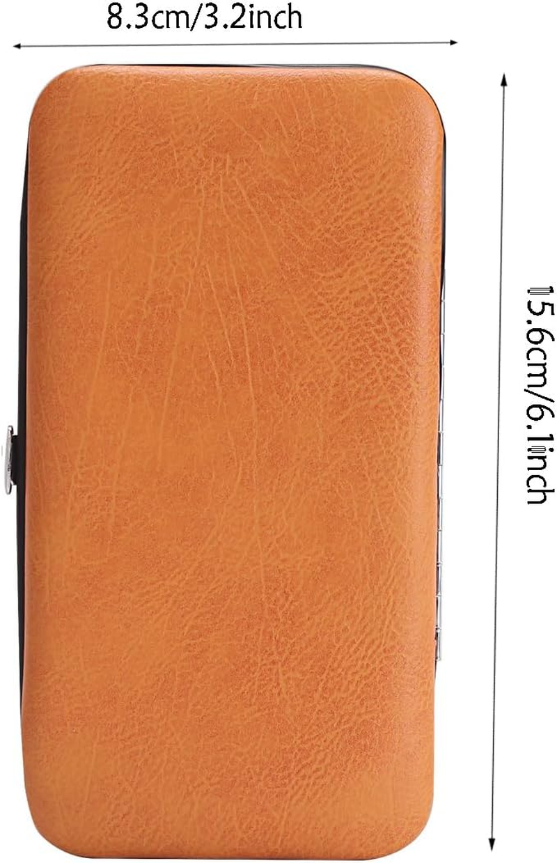 8Pcs Leather Craft Knife, Portable Leather Cutting Tool Leather Craft Skiving Sharp Handle Knife Leather Craft Handwork DIY Tool for Leather Art, Scrapbooking, Foam, Clay, Carving, Scalpel image number 4