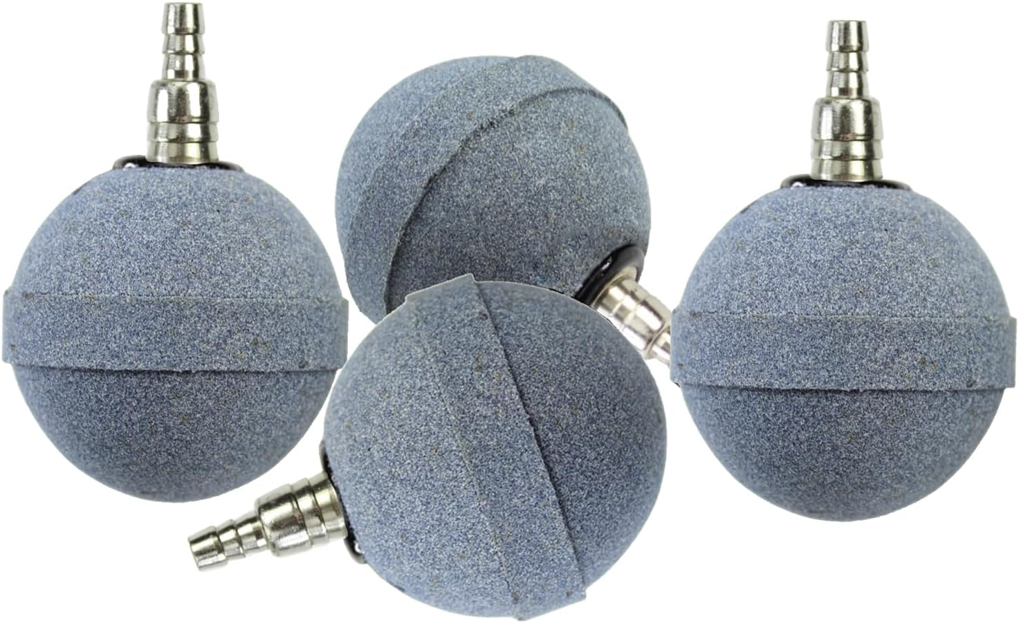 AQUANEAT Pond Air Stone 2 Inch, Air Stone for Aquarium, Long Lasting Aerator Oxygen Diffuser Airstone, Air Pump Accessories for Aquarium, Fish Tank, Hydroponics, Ponds and DWC Reservoirs 4 Pack image number 3