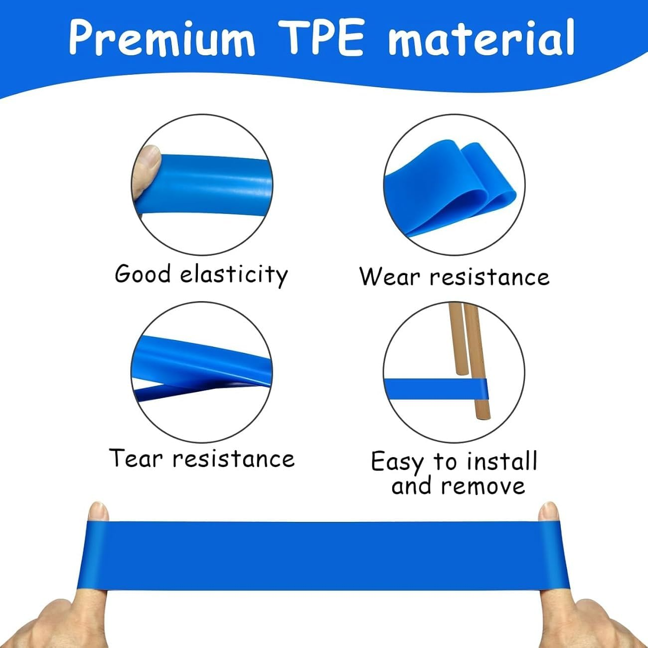 25 Pack Multicolor Classroom Chair Bands for Kids,Adhd Tools for Sensory Needs, Improve Focus & Reduce Restlessness, Fidgety Feet Solutions for Autism ADD, Home & School Must Haves (25Multicolor) image number 3