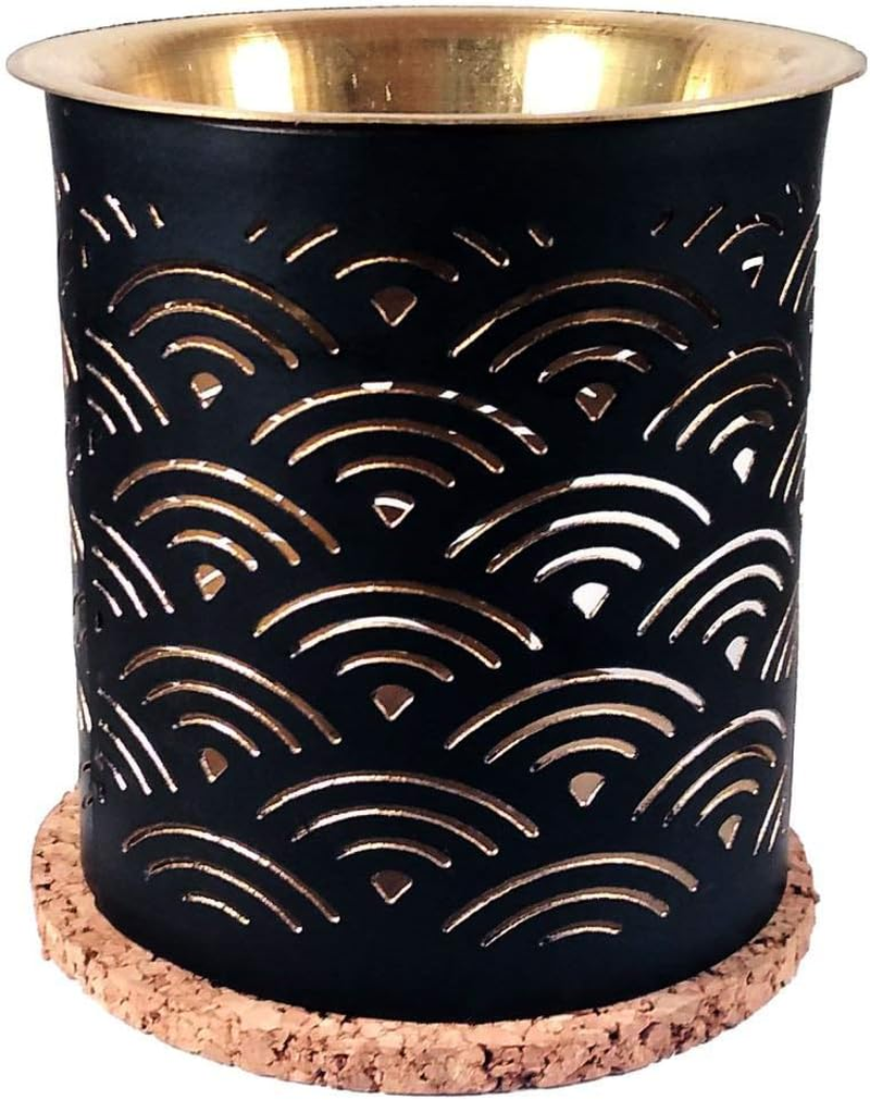 Aromafume Rainbow Essential Oil Burner | Oil Diffuser with Candle | Brass | Use for Essential Oil, Diffuser Oil, SPA, Yoga, Meditation, Home Fragrance | Surprise 10Ml Essential Oil Inside image number 5