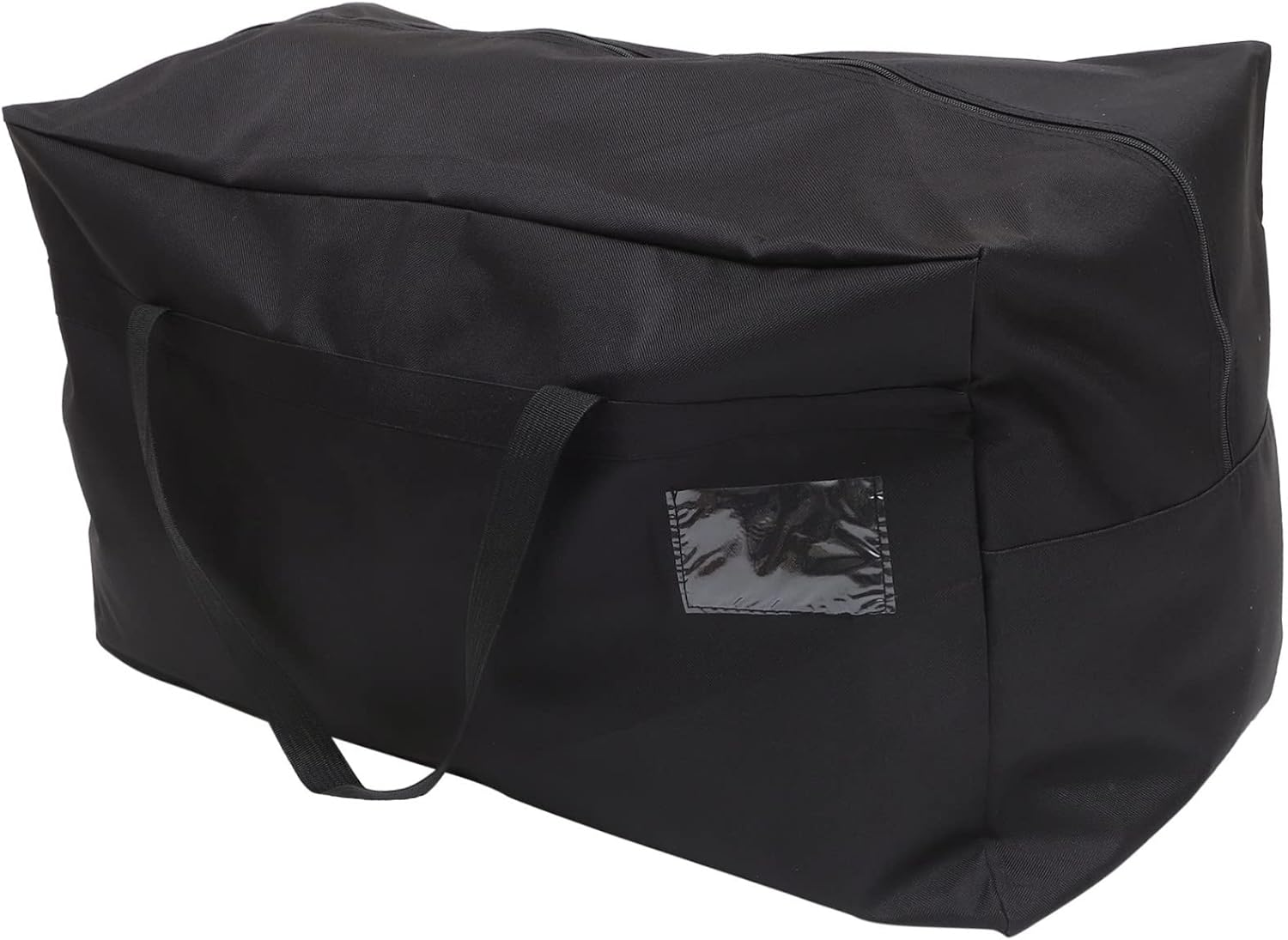 Hohopeti Oxford Cloth Luggage Bag Zipper Large Storage Bag for Men Travel Comforter Blanket Storage image number 1