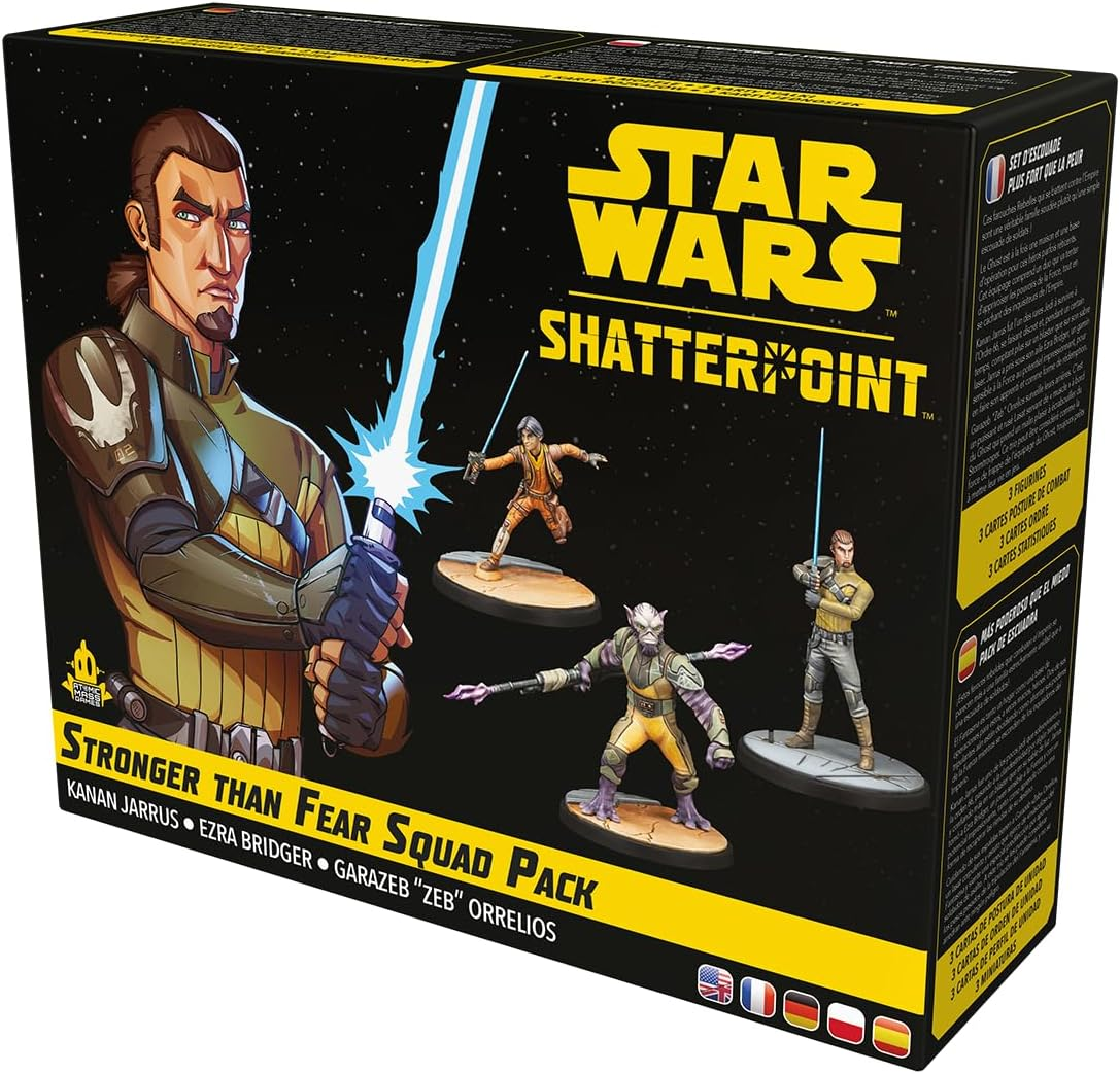 Asmodee North America Star Wars Shatterpoint Stronger than Fear Squad Pack Board Games image number 2