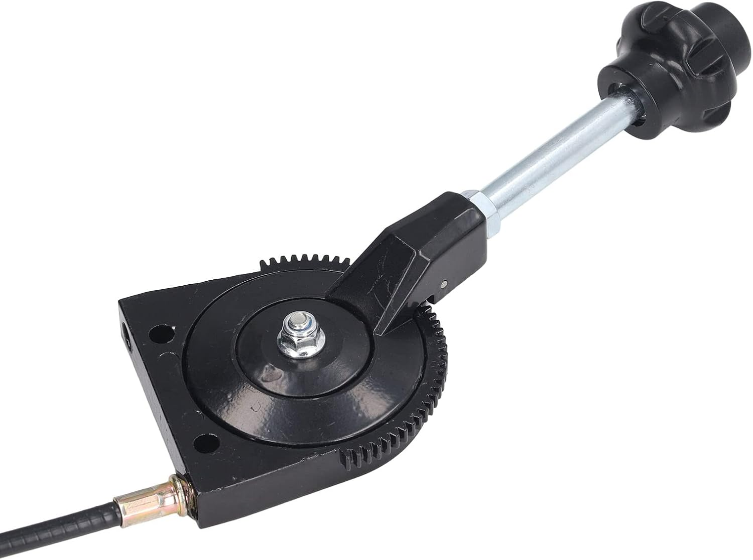 Excavator Manual Throttle Cable, Easy to Install Arbitrary Bending Non-Deformable Excavator Engine Control Cable Anti- Stainless Steel Joint for Use image number 1