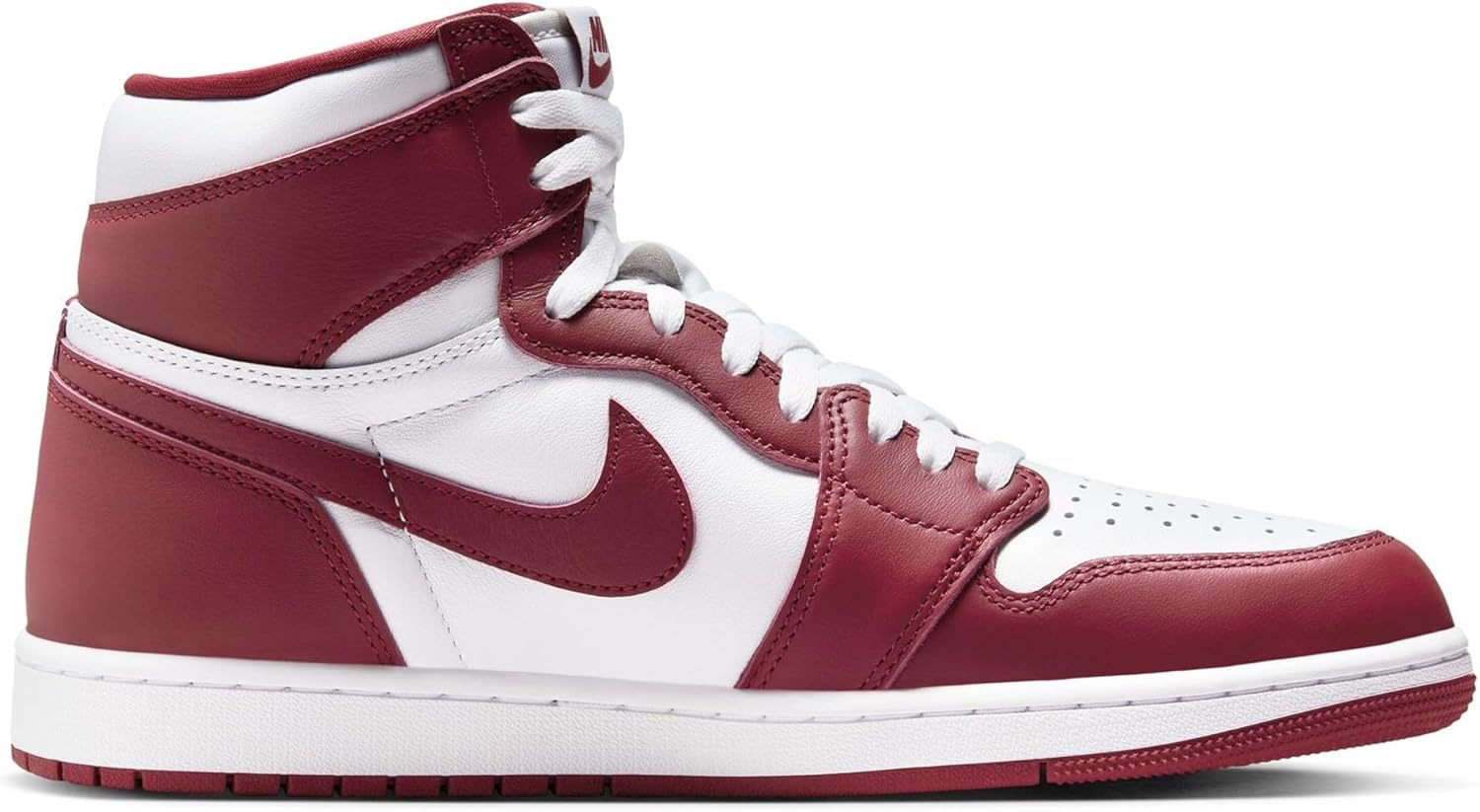 Jordan Men'S 1 Retro High OG Artisanal Red White/Team Red (DZ5485 160), White/Team Red, 11 US image number 1