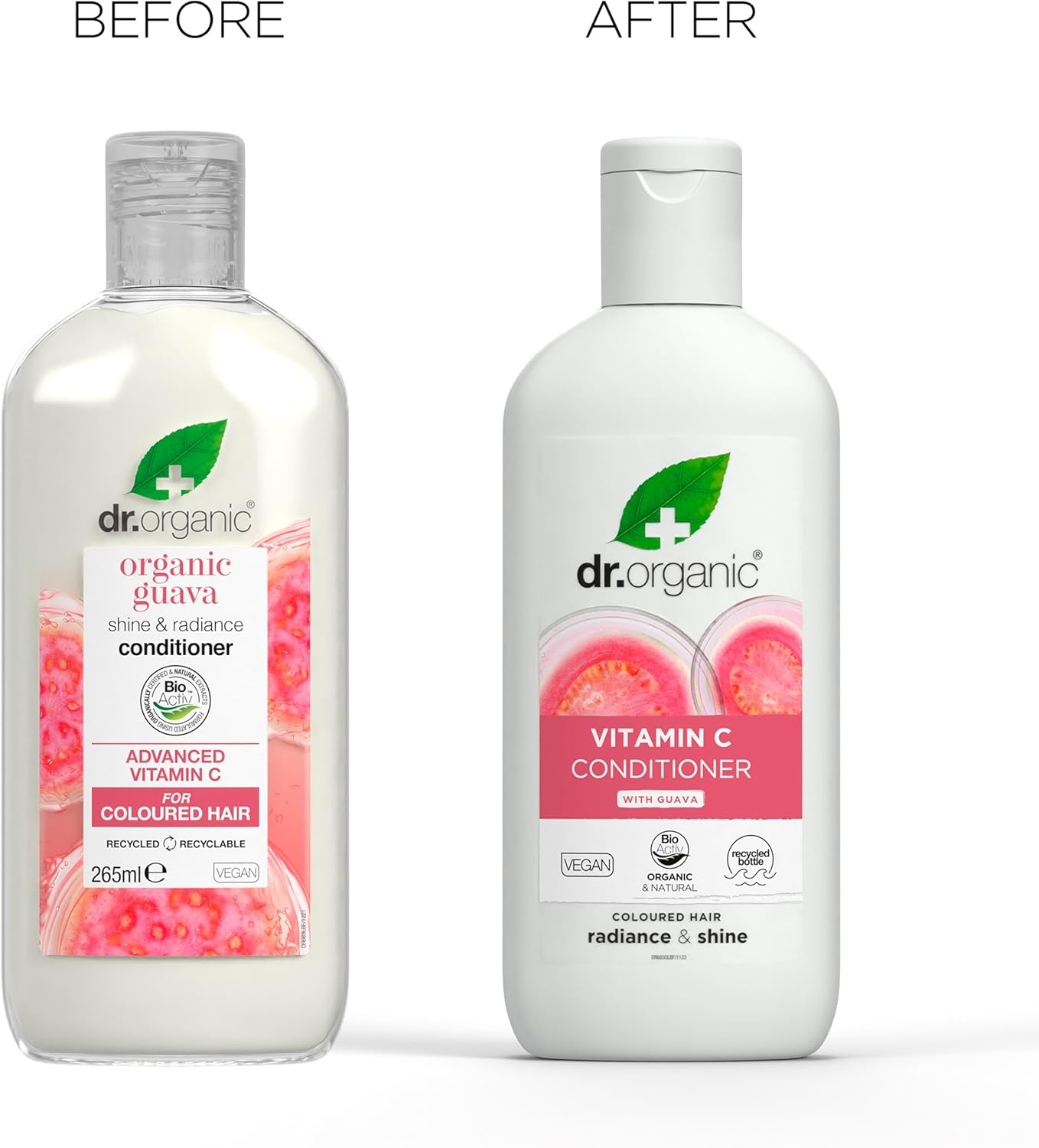 Dr Organic Guava Conditioner, Vitamin C, Coloured Hair, Mens, Womens, Natural, Vegan, Cruelty-Free, Paraben & Sls-Free, Organic, 265Ml, Packaging May Vary image number 6