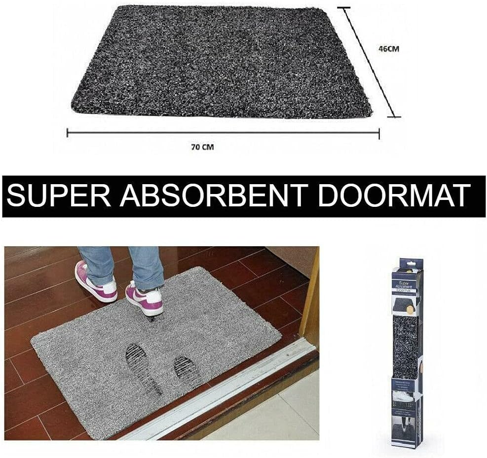 Living Today Super Clean Microfiber Non Slip Step Doormat image number 1