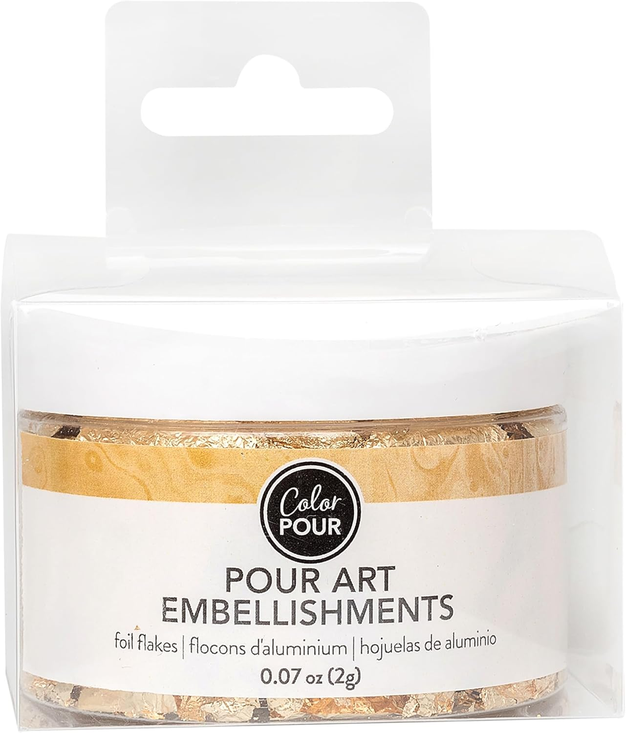 AMERICAN CRAFTS Color Pour Flakes Gold image number 2