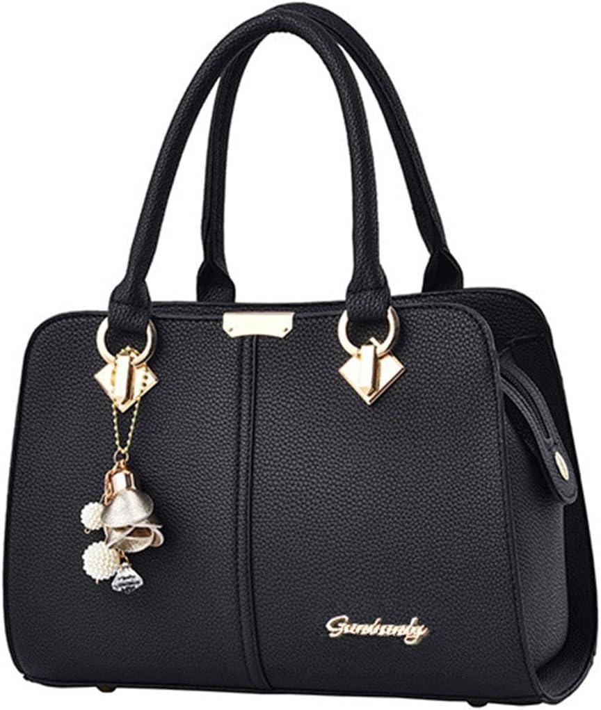 Women Shoulder Bag Zipper Large Capacity Tote for Mom Party