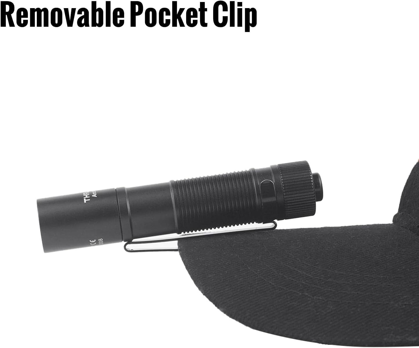 Thrunite Archer 1A CW Flashlight - Aluminum LED Torch - 312 Lumens & 91M Beam - Super Bright & 64 Mins Working - Waterproof Light- Emergency Light for Camping, Hiking & Outdoor Adventures Cool White image number 3