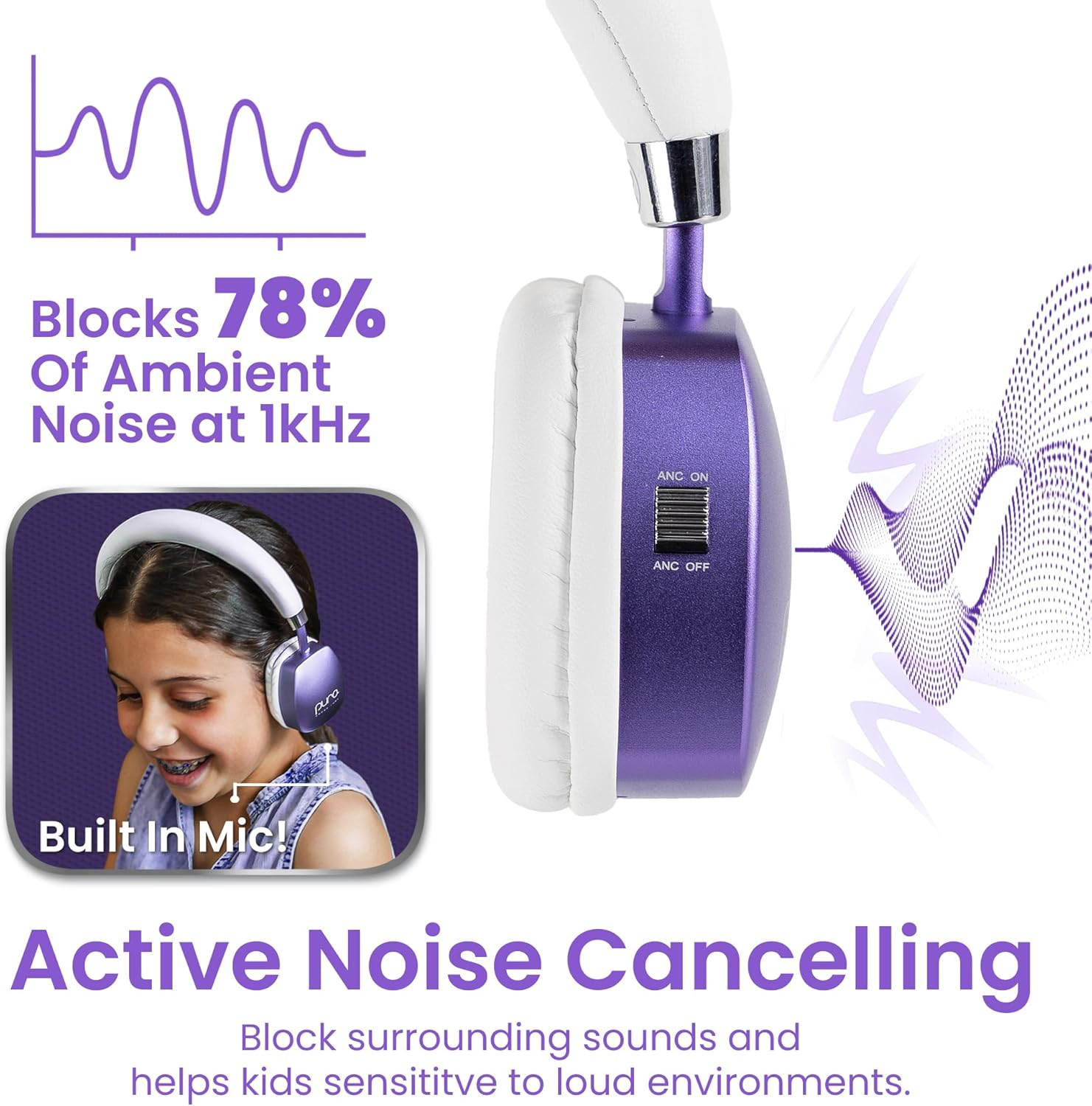 Puro Sound Labs Puroquiet plus (Purple) image number 4