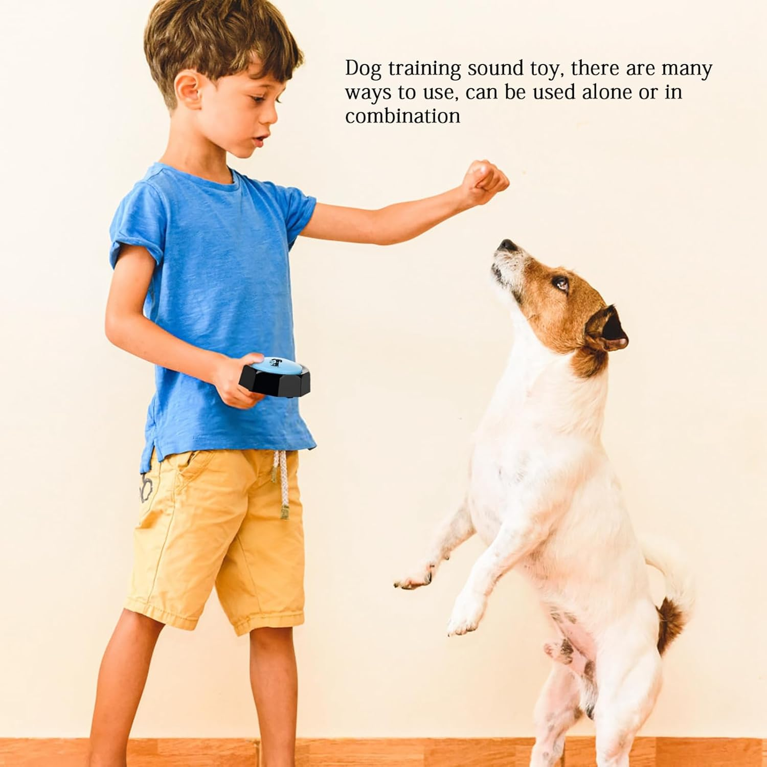 Dog Talking Button Set, Recordable Button Dog Training Buttons, Dog Buttons for Communication and Voice Recordings Buzzer 30 Sec Record and Playback Sound Cat Buttons for Communication(#1) image number 2