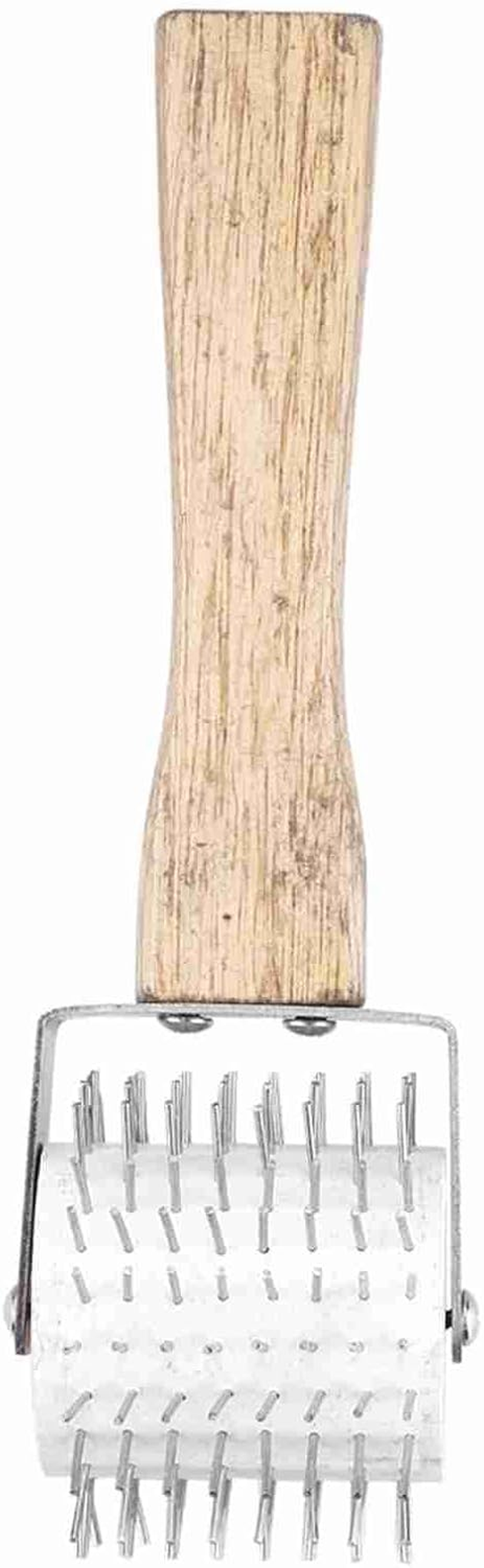 High Density Uncapping Needle Roller Bee Honey Comb Extracting Beekeeping Beekeeper Equipment Tool with Wooden Handle - Backyard Livestock & Bee Care image number 4