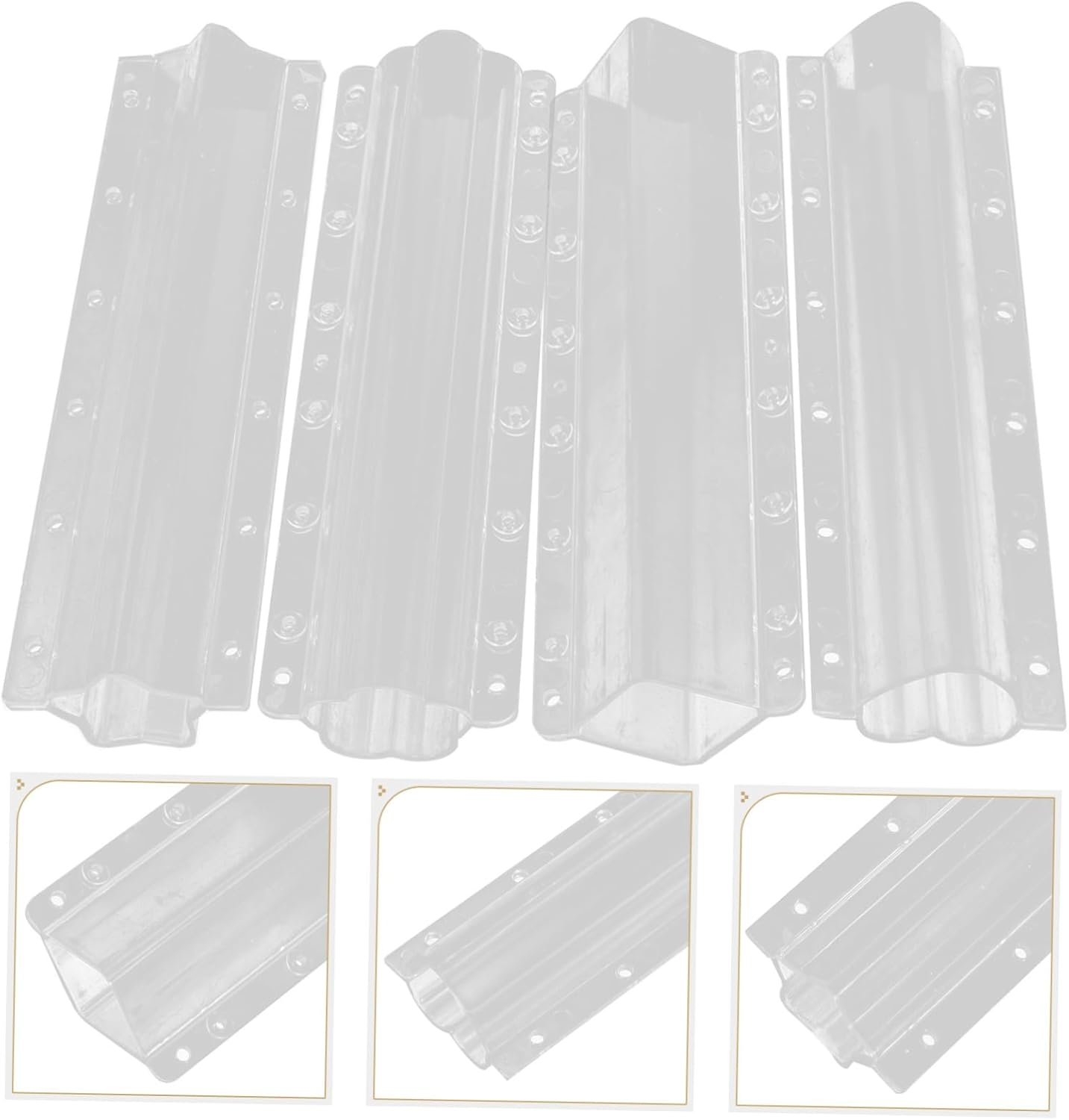 BESPORTBLE 4Pcs Reusable Vegetable Shaping Molds Fruit Growing Molds Melon Ginseng Fruit DIY Gardening Tools for Boys and Girls Adults