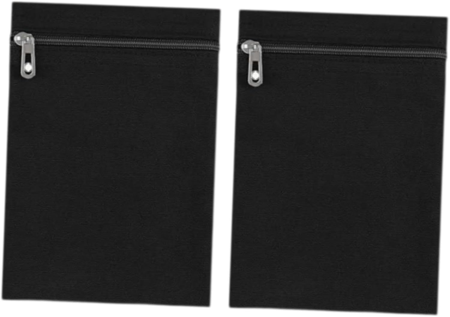 Qianly 2Pcs Sew in Side Pocket with Zipper Lightweight Phone Pouch Wallet