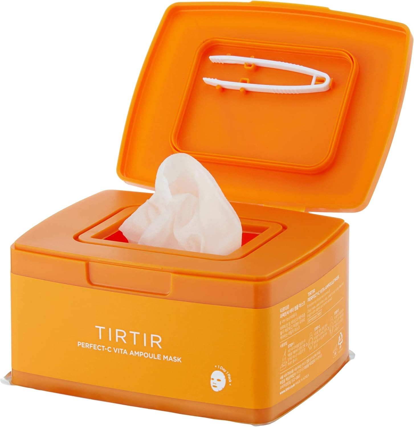 TIRTIR DAILY AMPOULE MASK (PERFECT-C VITA AMPOULE MASK) image number 1