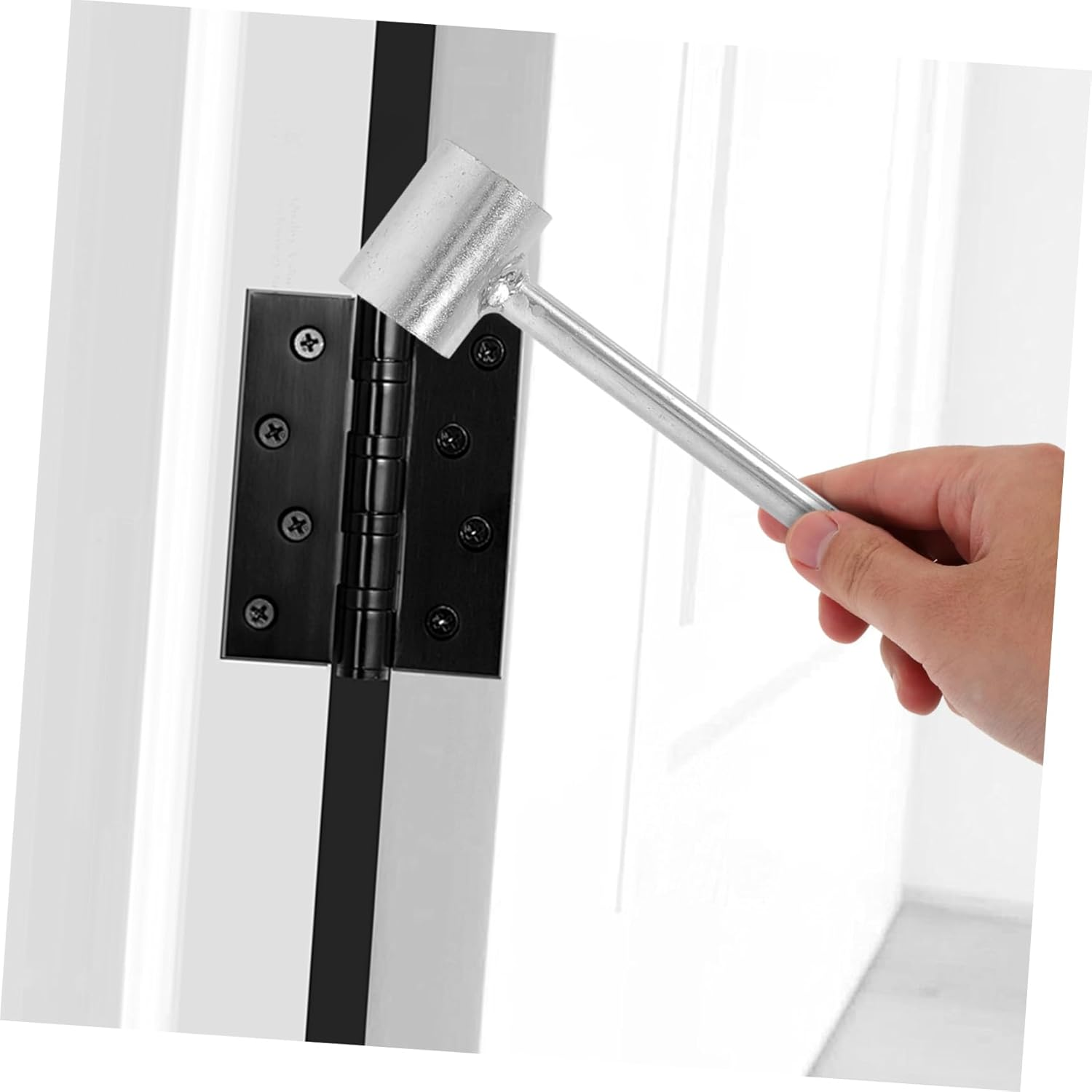 Cabilock 2Pcs Wrench Tool Heavy Duty Hinge Adjustment Spanner Wrench for Door Hinge Gap Repair image number 1