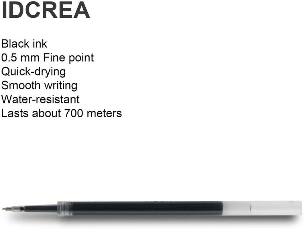 Gel Ink Pen Refills G1001 (24 Black) image number 2