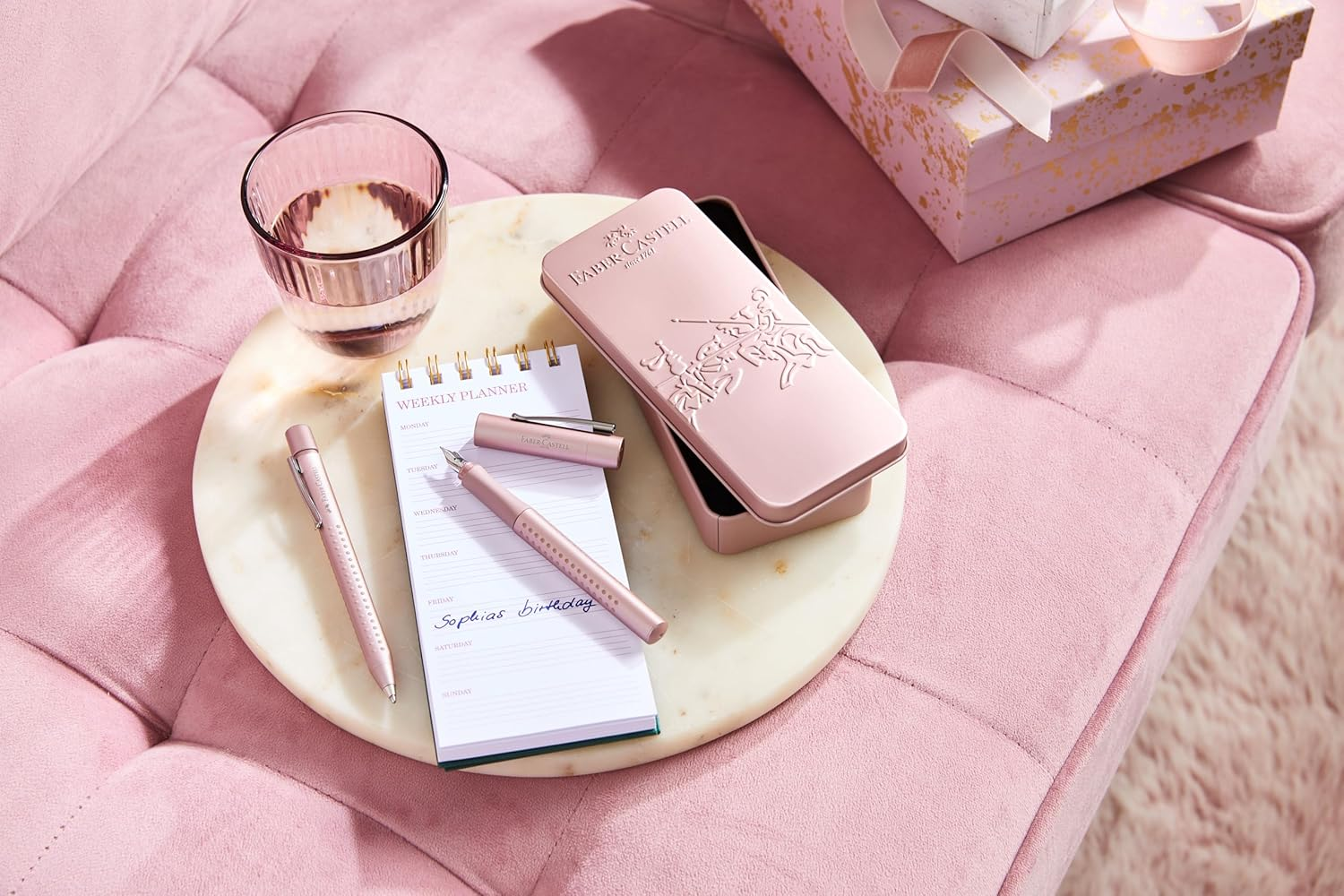 Set Grip 2011 Pale Rose F&uuml;ller+Ks