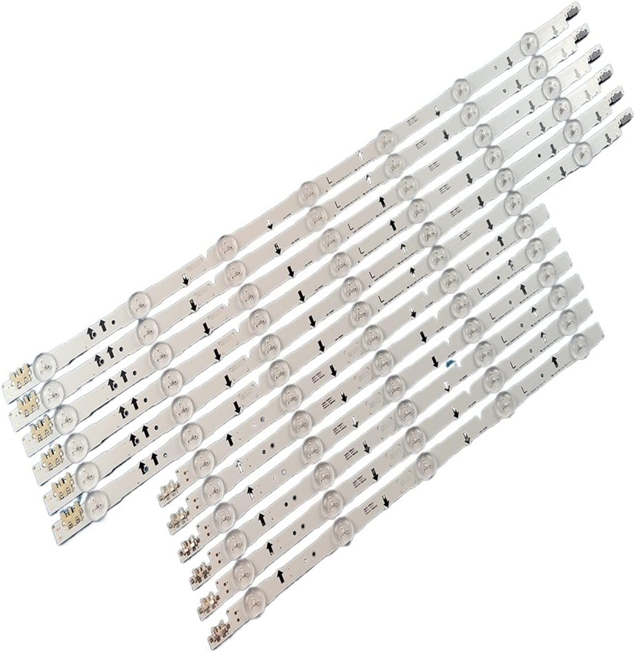 BABCPMPGK LED Backlight Strip Fit for Samsung UE50H6400AW UE50H6400AWXZF UN50J5500 UN50H6350 HG50NE690 UE50J5600 UE50J6200 BN96-30428A 30427A image number 2